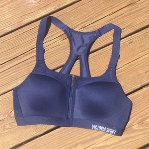 Victoria’s Secret Sport Bra 34A Navy Blue.